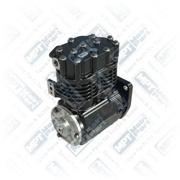 2) 1300366,394941,571181,KZ1228, 2.LK.0403 Compressor de ar, Cilindro duplo, MPT Main Part