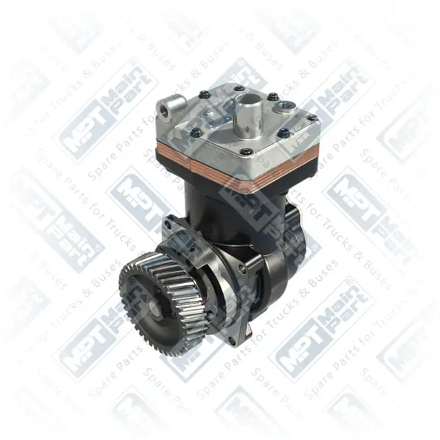 1) 9061305515,9061306615,9122100020, 4.LK.3701 Compressore d'aria, Monocilindrico, MPT Main Part