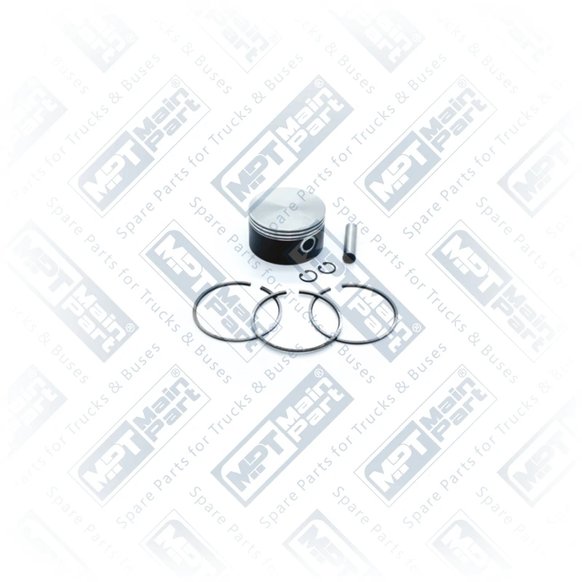 1) , 10.LP.0344 Compressore d'aria, Pistone e anello, MPT Main Part