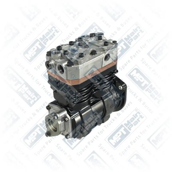 2) K126852N00,LK4993,GC462875DC, GC462875DC FORD Compresseur d'air, Double cylindre, MPT Main Part