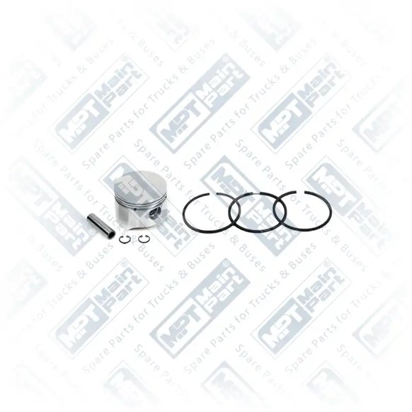 1) 21136656,7421136656,SEB22517, 10.LP.0090 Compresor de aire, Pistón & Anillo, MPT Main Part