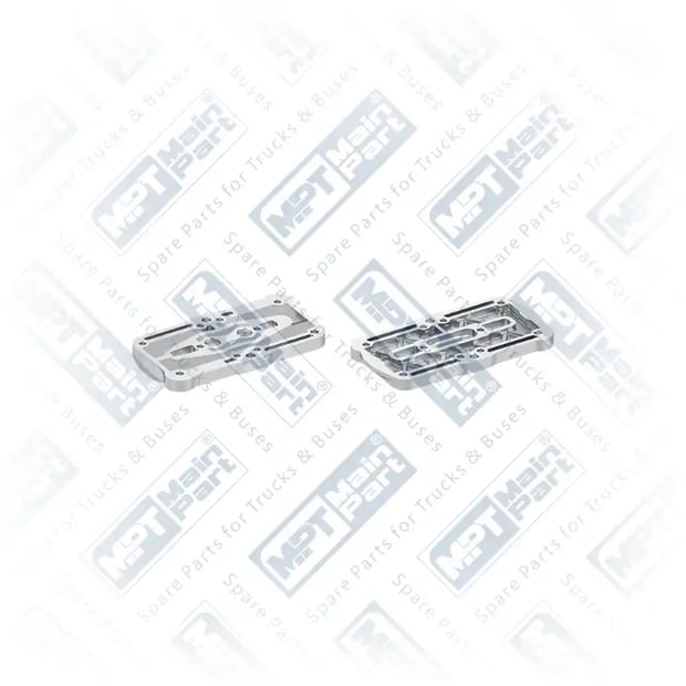 1) , 3.LP.0197 Compressor de ar, Placa de arrefecimento, MPT Main Part