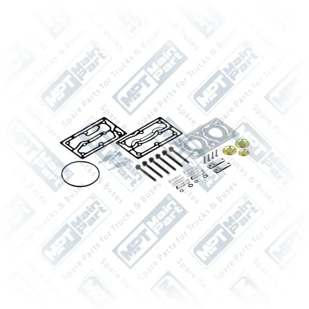 1) , 1.LP.3604 Compresor de aire, Kit de reparación
, MPT Main Part