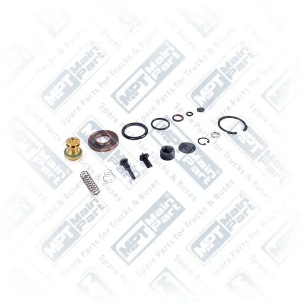 1) 9324000012,85106906,0004303115, 0004303115 MERCEDES BENZ ATEGO 1223 Air Dryer Valve, Repair Kit, MPT Main Part