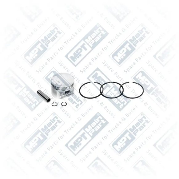 1) 9115016242,9115016252,0001303417,0001305317,1283781,697442,1698686,51541196040, 0001305317 MERCEDES BENZ AXOR 2 2543 S Компрессор воздуха, Поршень и Кольца, MPT Main Part