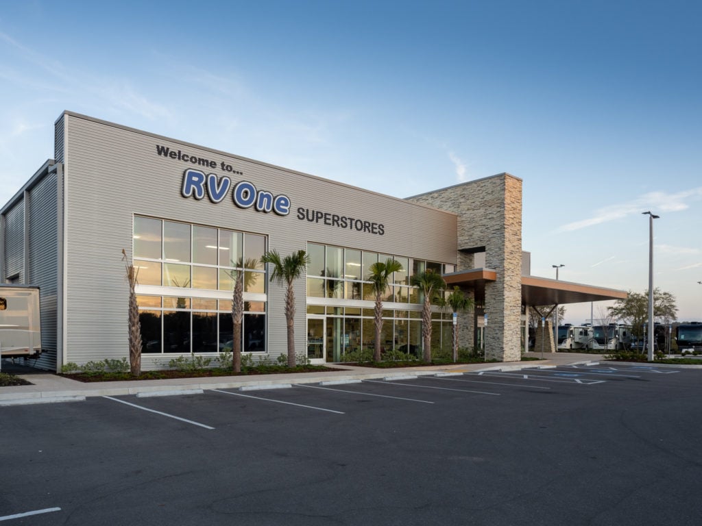 RV One Superstores Tampa Blue Compass RV