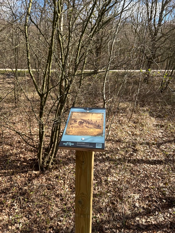 Stationstafel Projekt Zeitbrücke – vor Ort in Sankt Peter-Ording