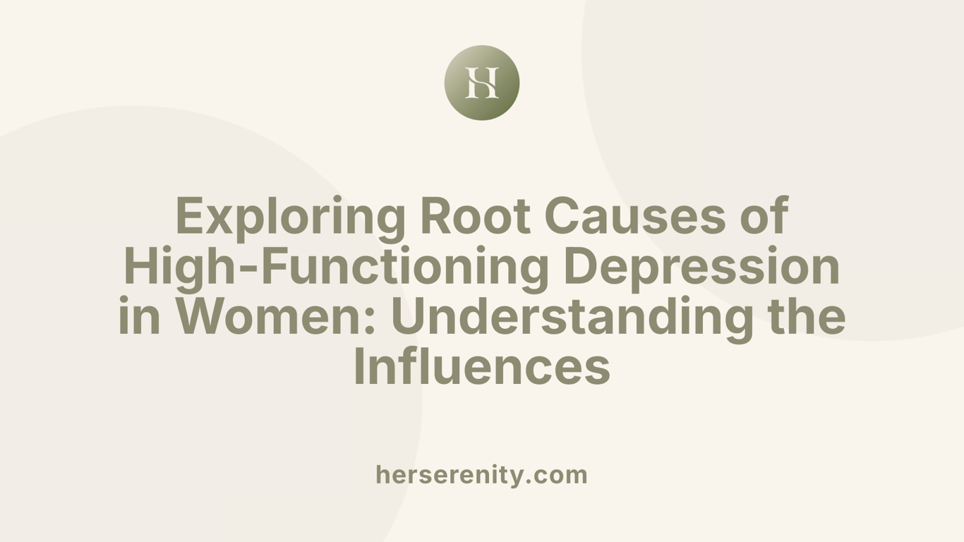 Exploring Root Causes of High-Functioning Depression in Women: Understanding the Influences