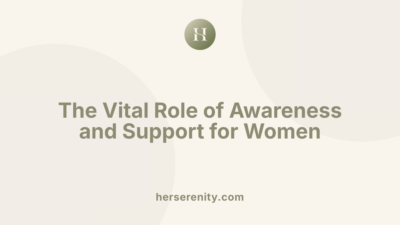 The Vital Role of Awareness and Support for Women