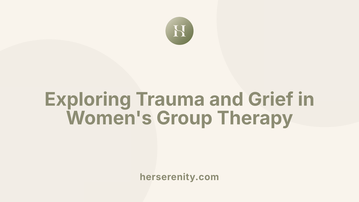 Exploring Trauma and Grief in Women's Group Therapy