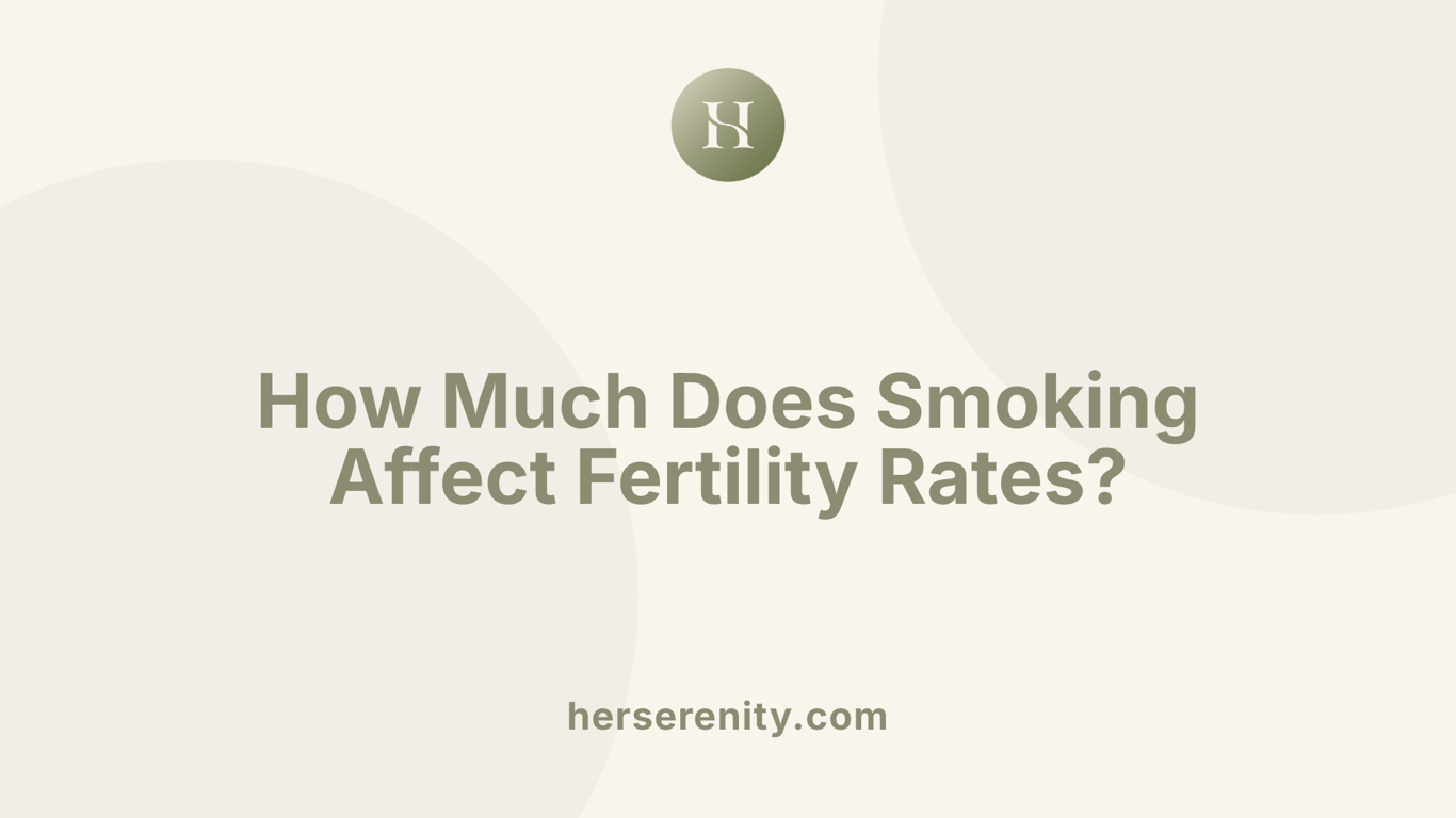 How Much Does Smoking Affect Fertility Rates?
