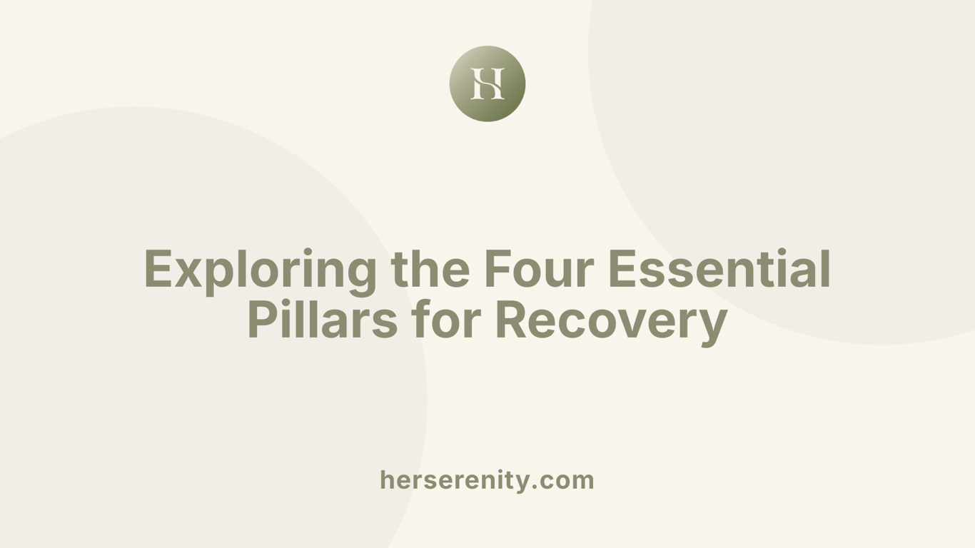 Exploring the Four Essential Pillars for Recovery
