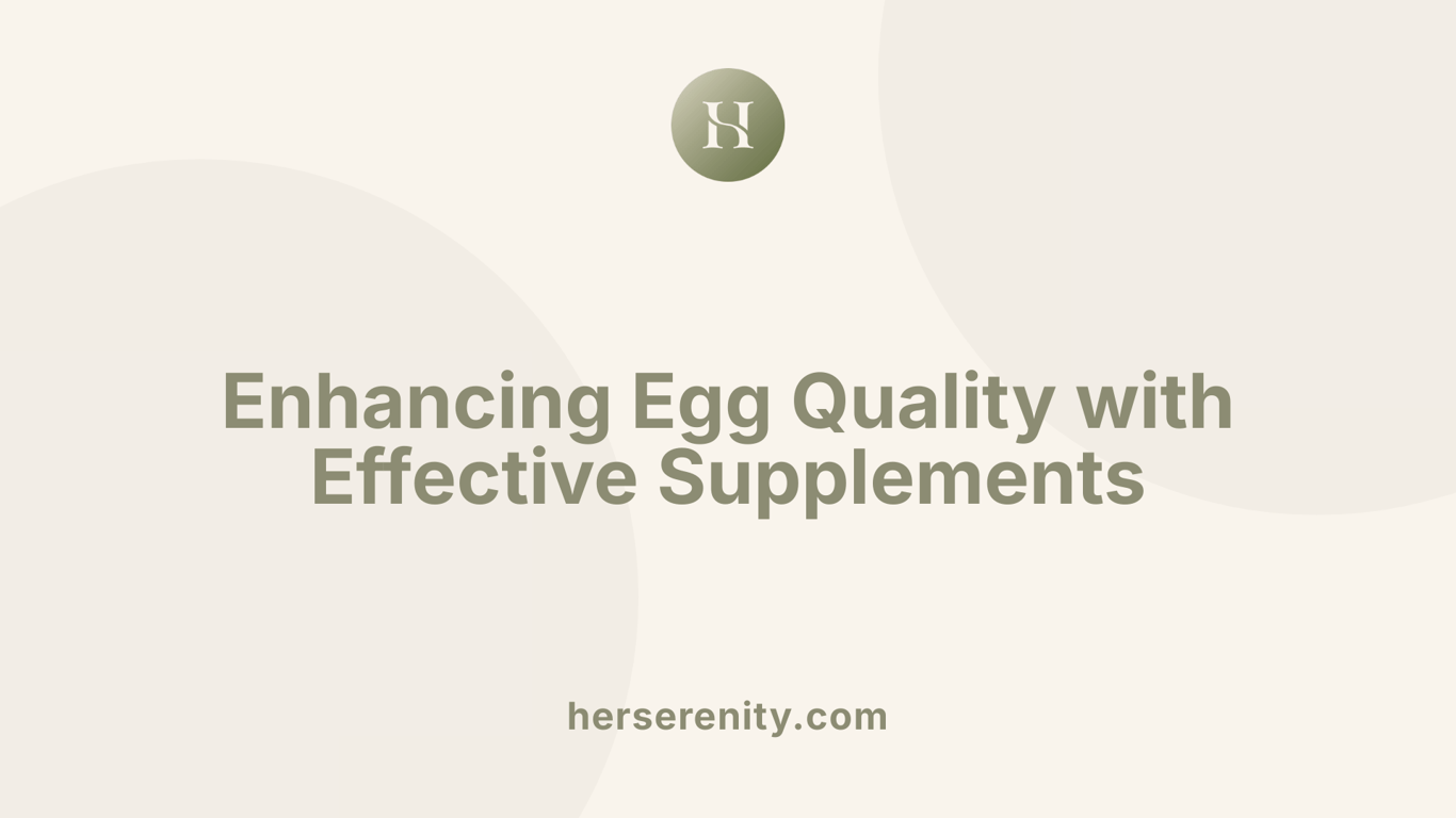 Enhancing Egg Quality with Effective Supplements