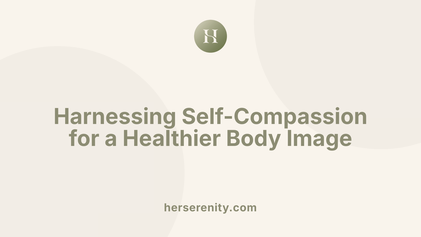 Harnessing Self-Compassion for a Healthier Body Image