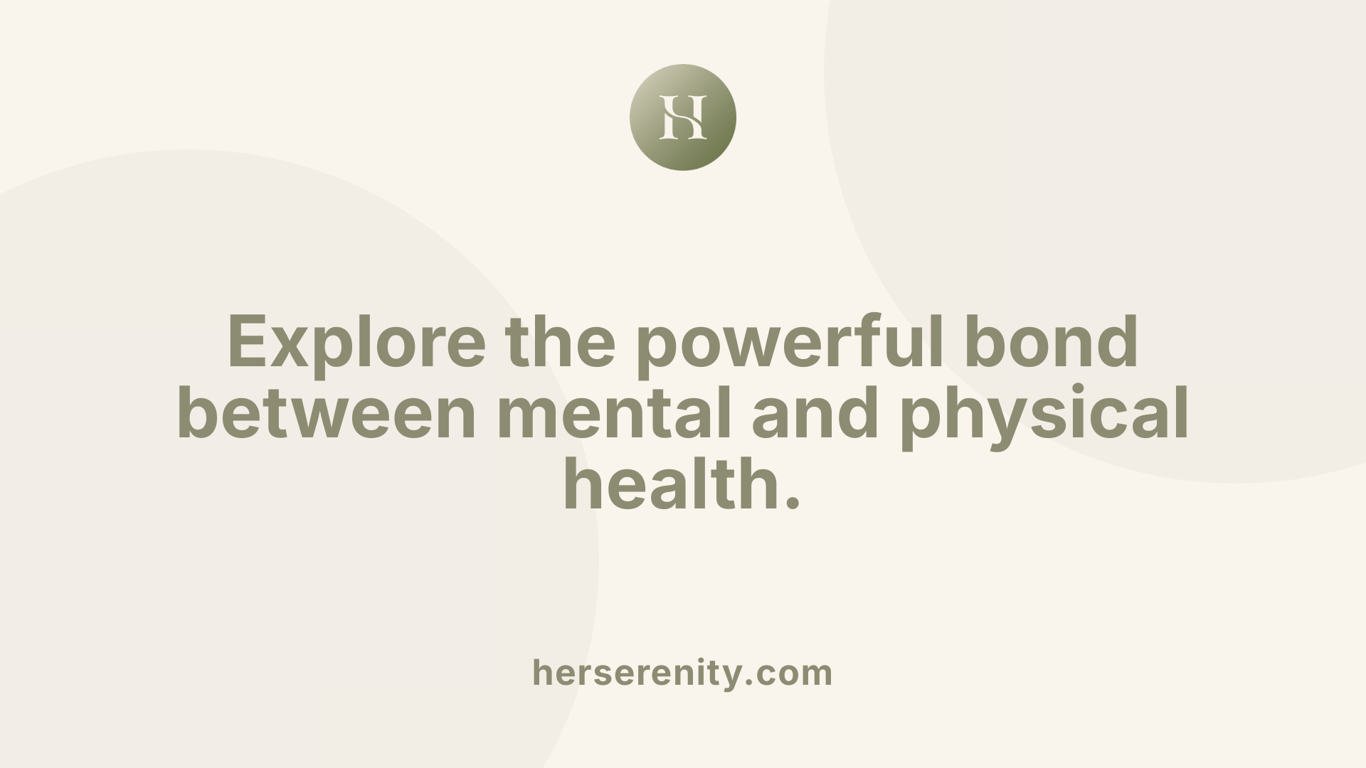 Explore the powerful bond between mental and physical health.