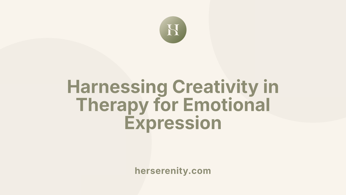 Harnessing Creativity in Therapy for Emotional Expression