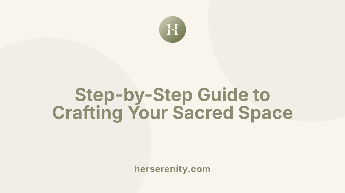 Step-by-Step Guide to Crafting Your Sacred Space