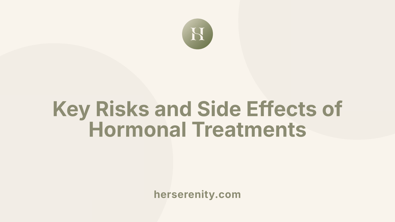 Key Risks and Side Effects of Hormonal Treatments