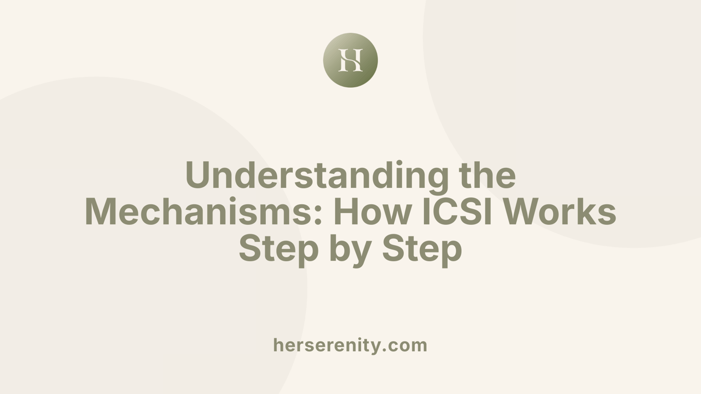 Understanding the Mechanisms: How ICSI Works Step by Step