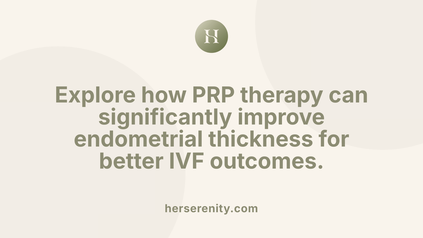 Explore how PRP therapy can significantly improve endometrial thickness for better IVF outcomes.