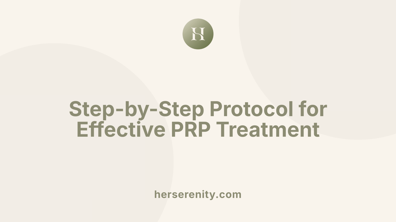 Step-by-Step Protocol for Effective PRP Treatment