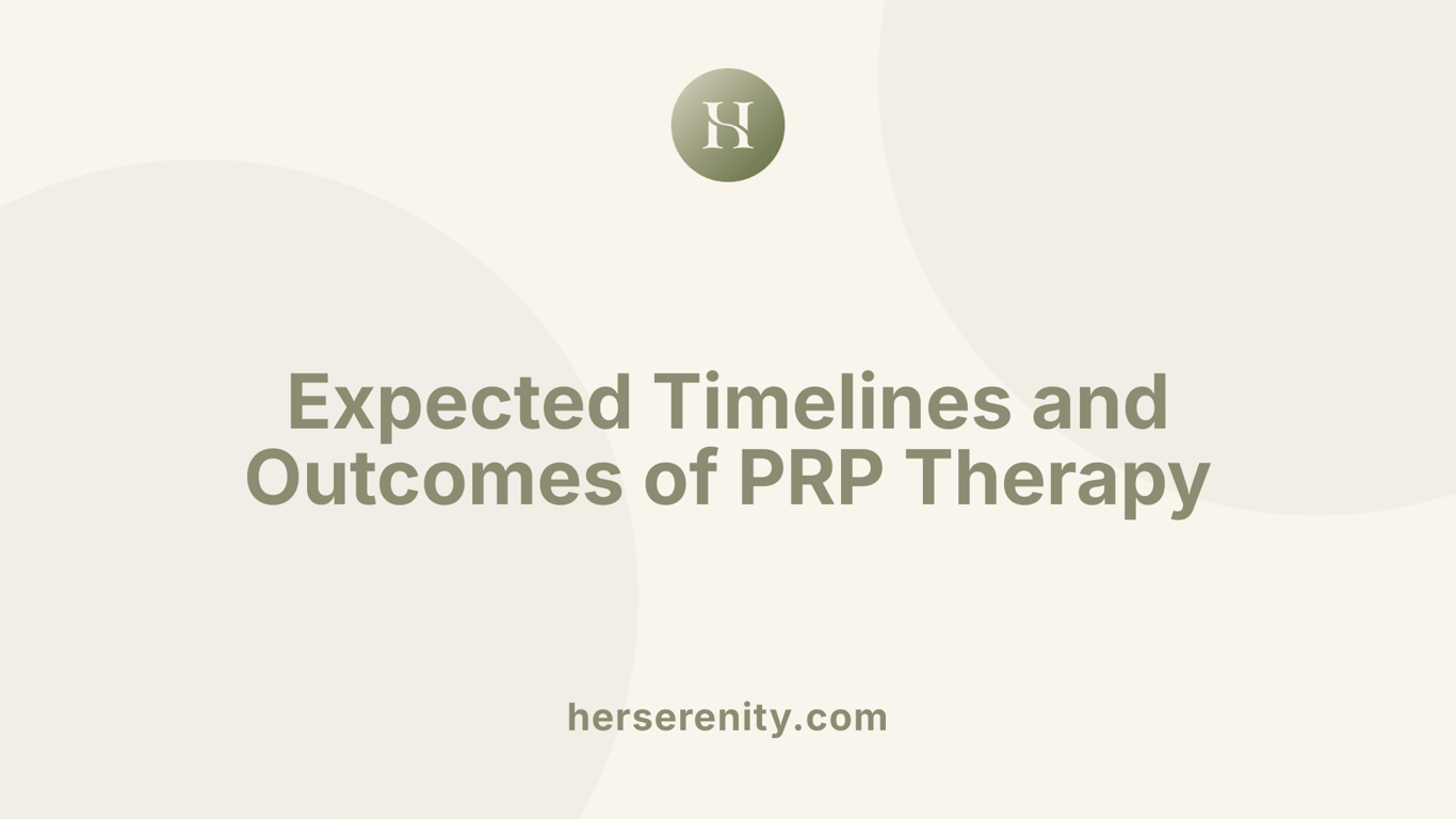 Expected Timelines and Outcomes of PRP Therapy