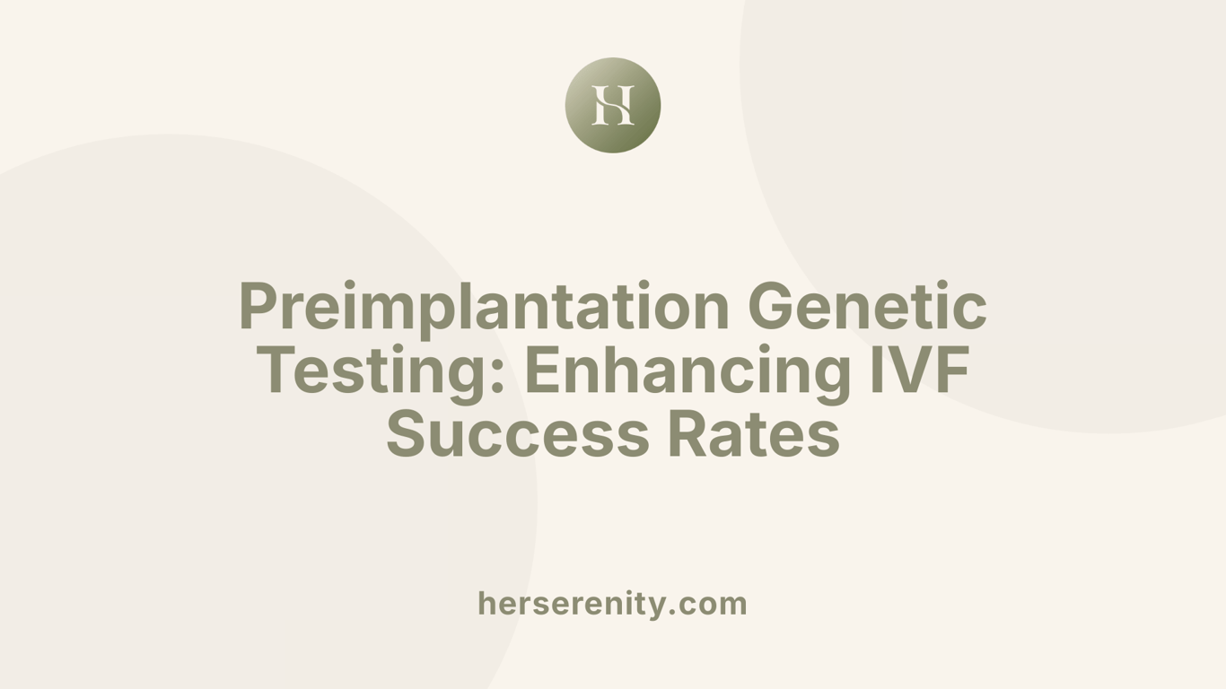 Preimplantation Genetic Testing: Enhancing IVF Success Rates