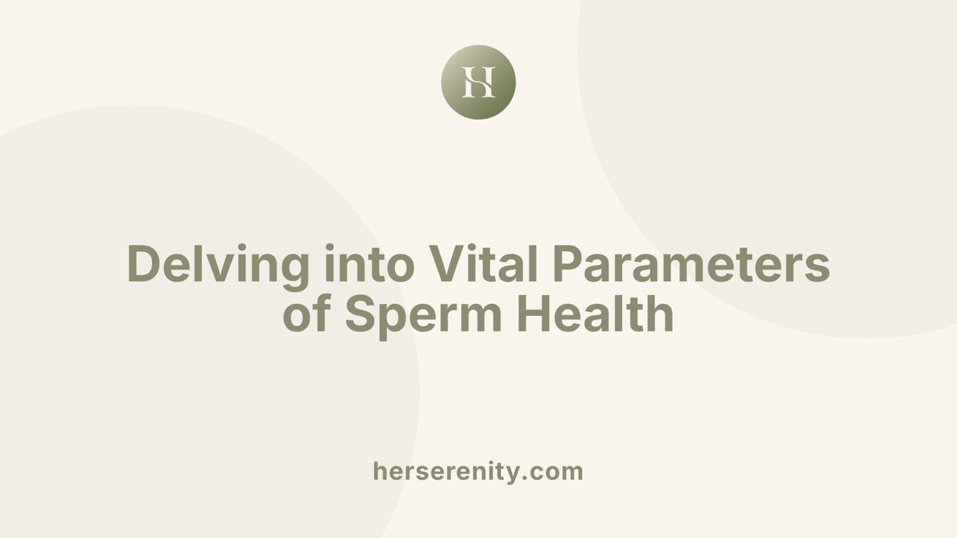 Delving into Vital Parameters of Sperm Health