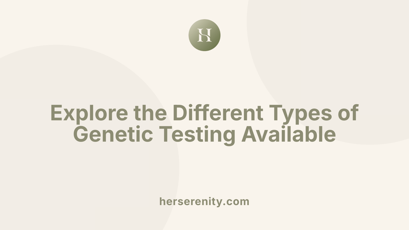 Explore the Different Types of Genetic Testing Available