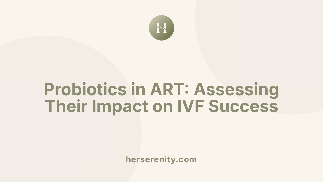 Probiotics in ART: Assessing Their Impact on IVF Success
