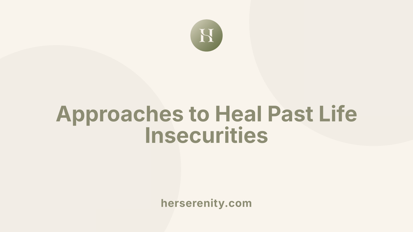 Approaches to Heal Past Life Insecurities