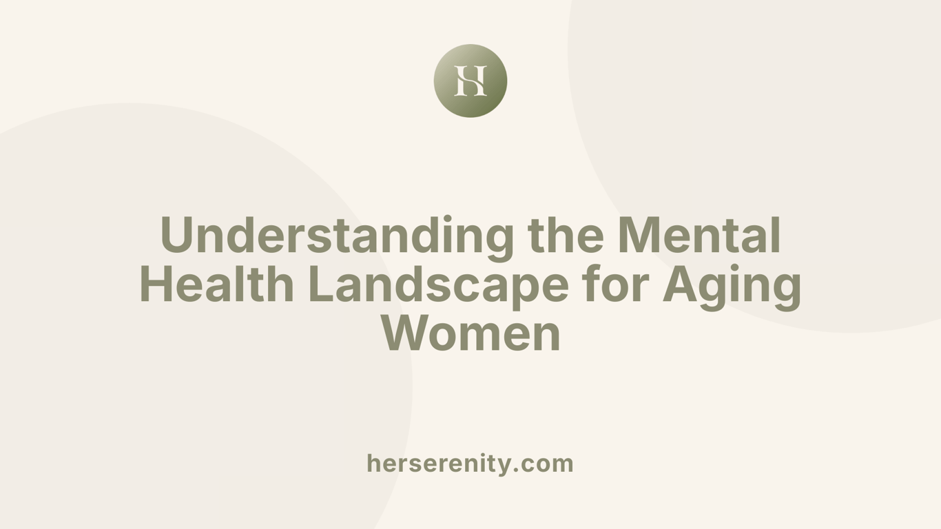 Understanding the Mental Health Landscape for Aging Women