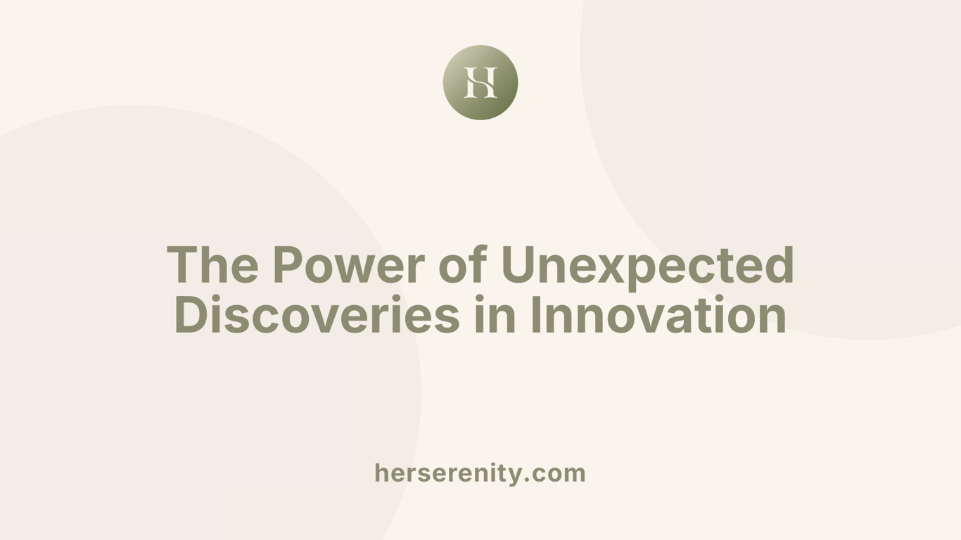 The Power of Unexpected Discoveries in Innovation