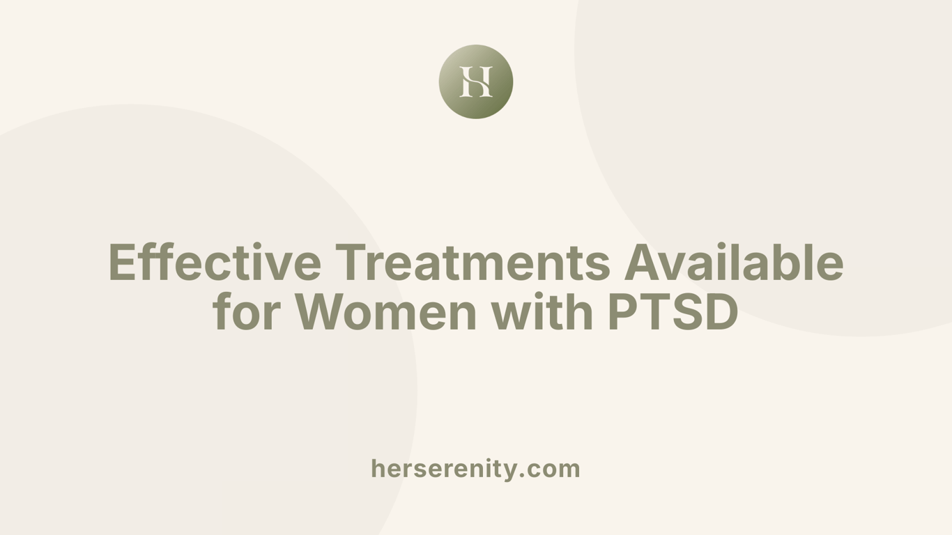 Effective Treatments Available for Women with PTSD