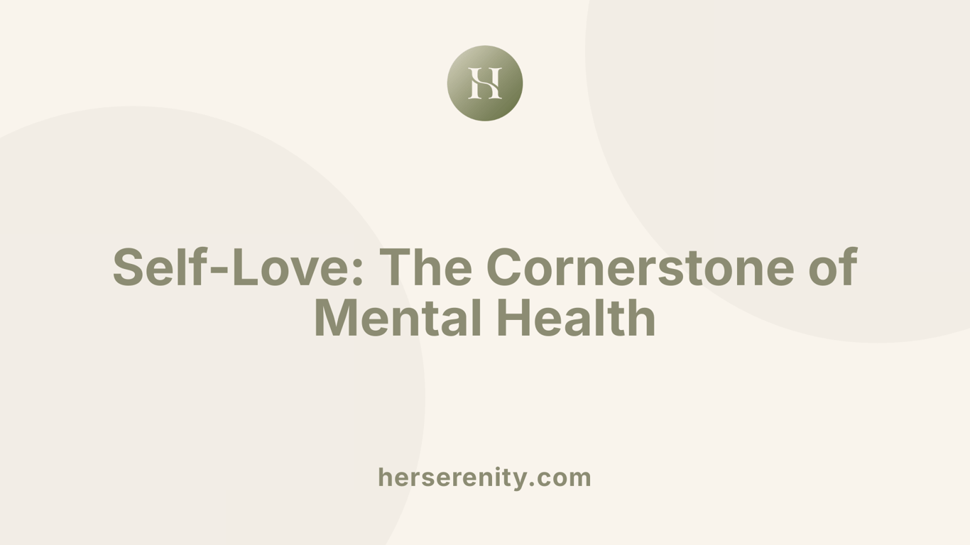 Self-Love: The Cornerstone of Mental Health