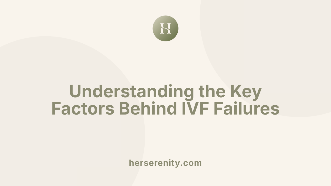 Understanding the Key Factors Behind IVF Failures