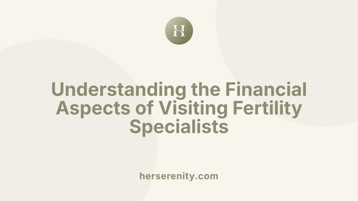 Understanding the Financial Aspects of Visiting Fertility Specialists
