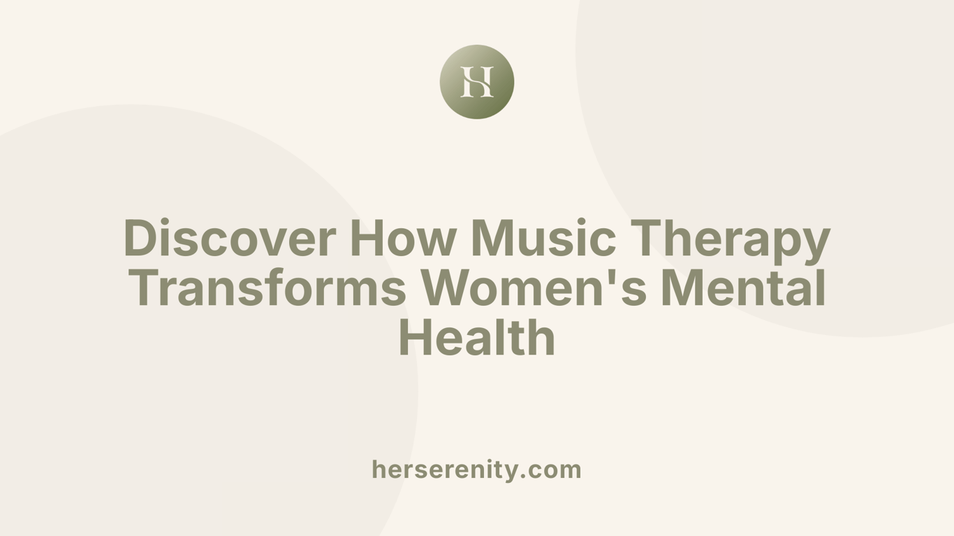 Discover How Music Therapy Transforms Women's Mental Health