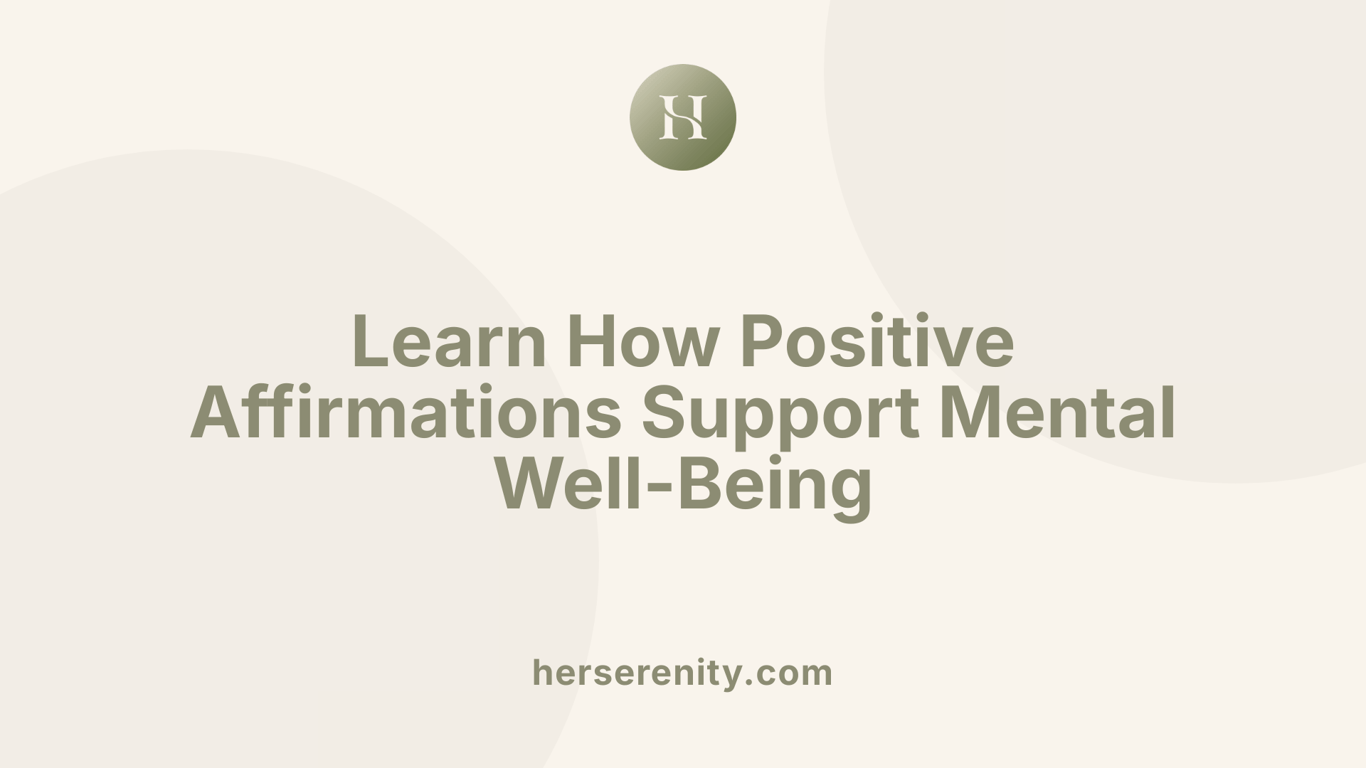 Learn How Positive Affirmations Support Mental Well-Being