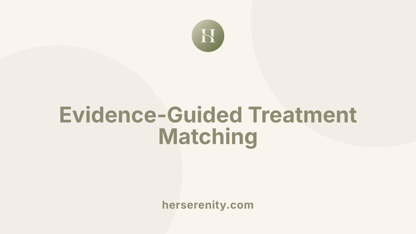 Evidence-Guided Treatment Matching
