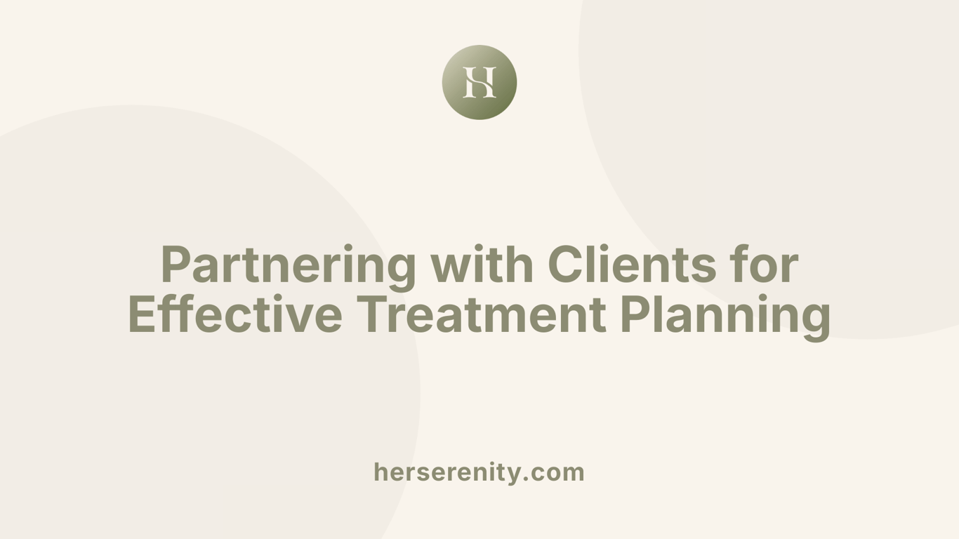 Partnering with Clients for Effective Treatment Planning