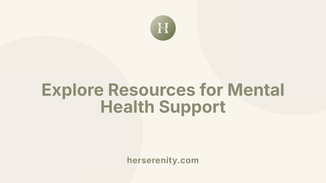 Explore Resources for Mental Health Support
