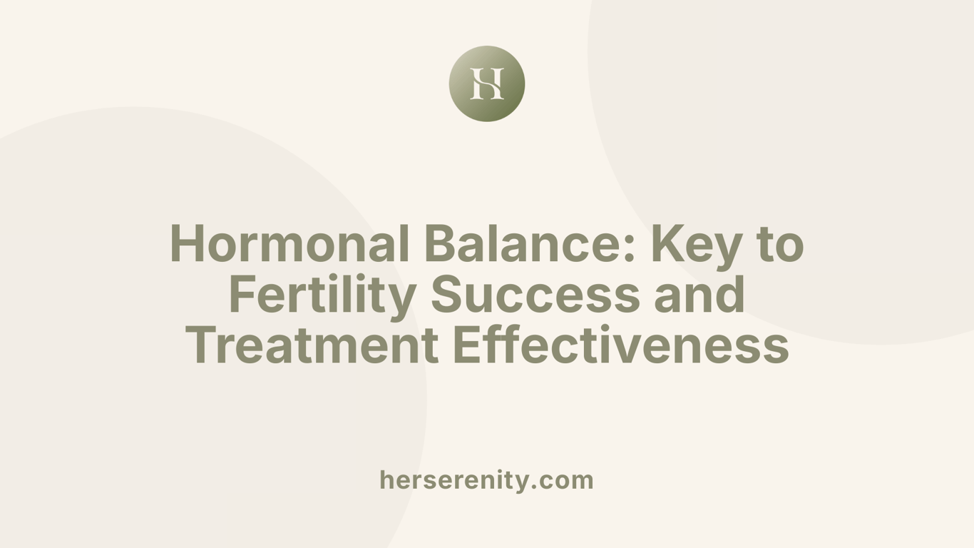 Hormonal Balance: Key to Fertility Success and Treatment Effectiveness