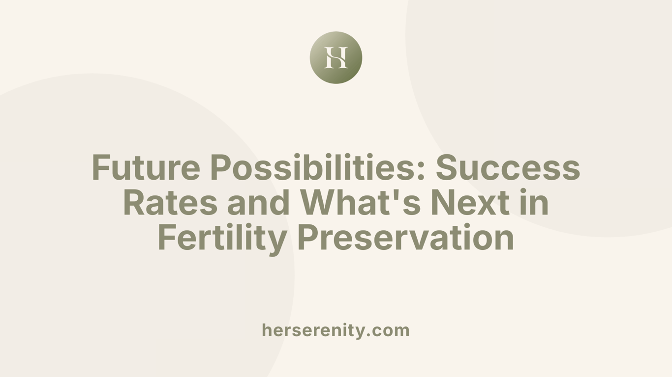 Future Possibilities: Success Rates and What's Next in Fertility Preservation