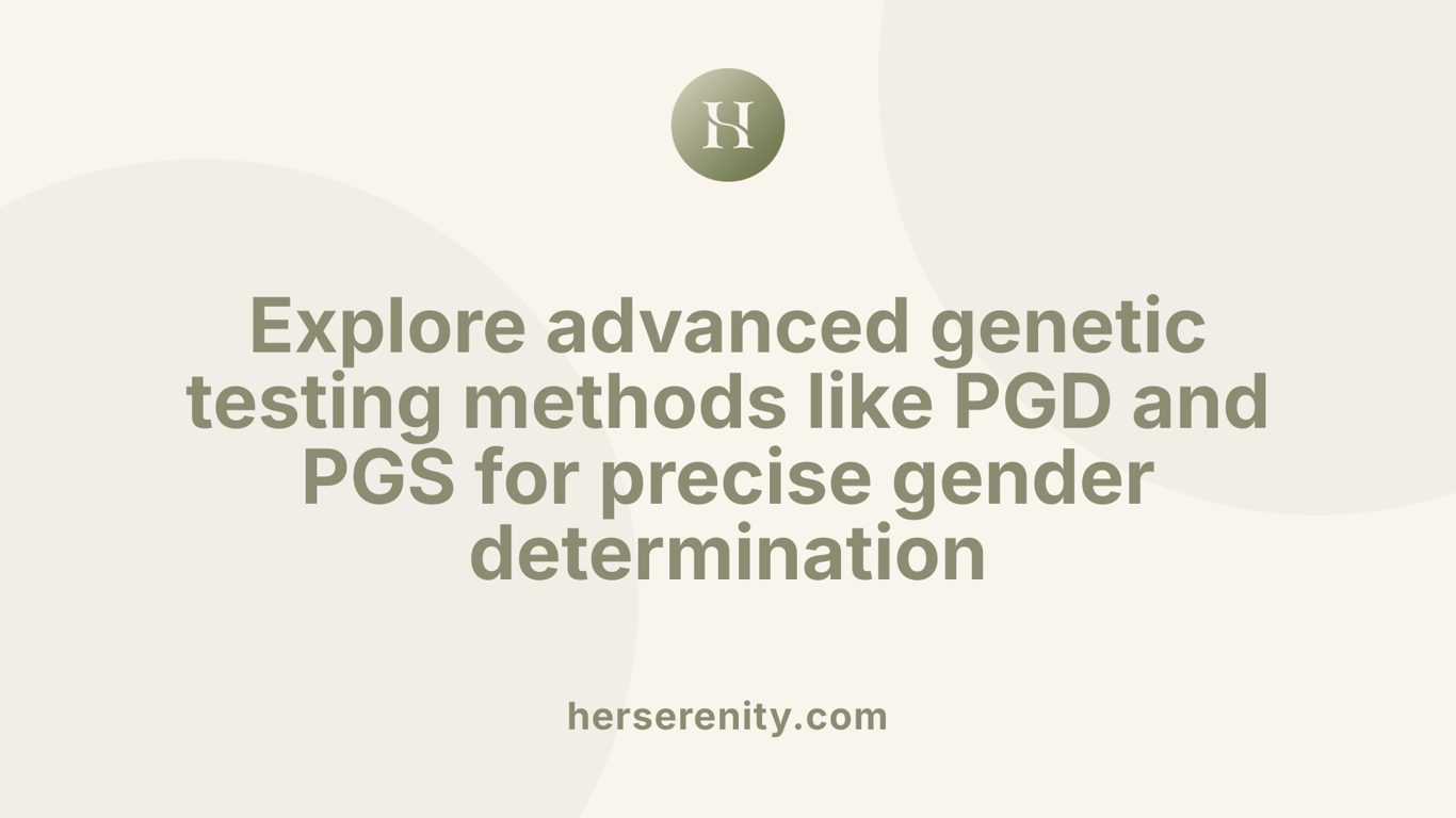 Explore advanced genetic testing methods like PGD and PGS for precise gender determination