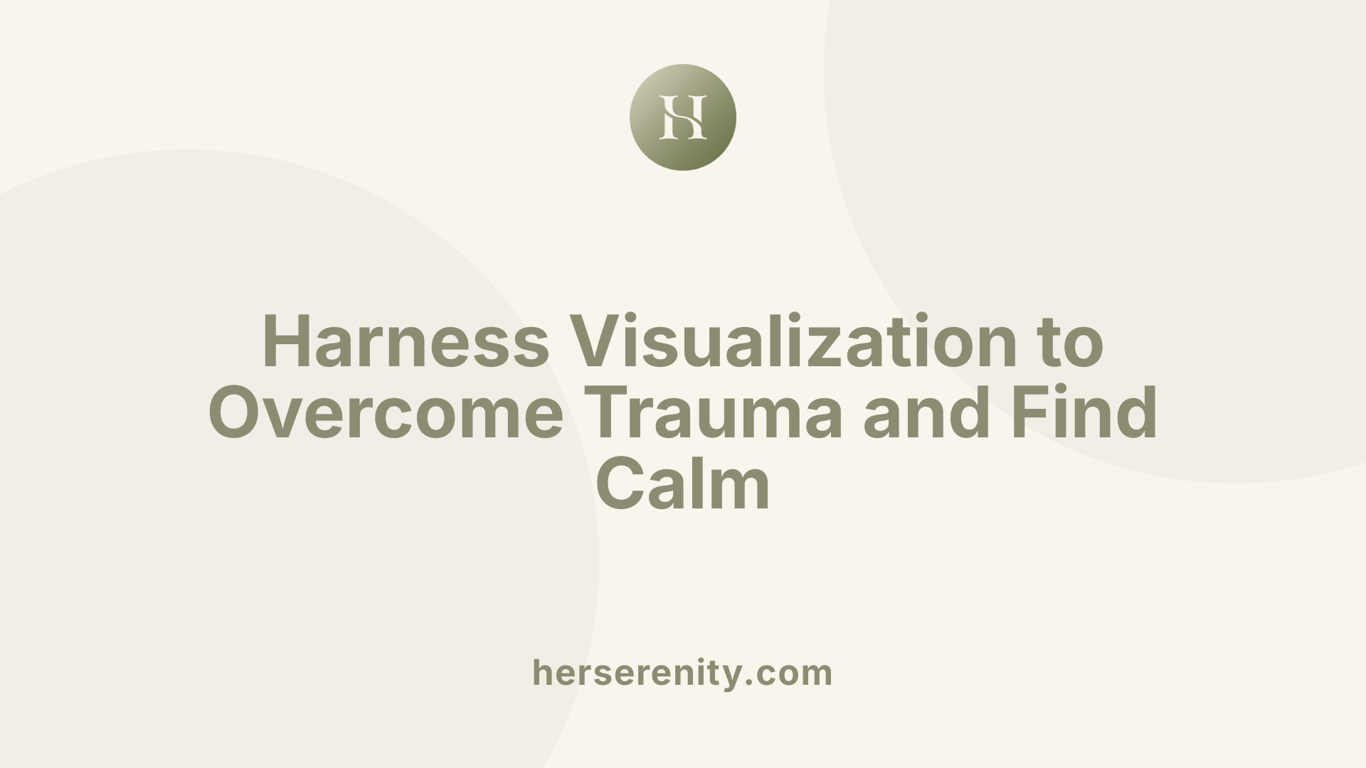 Harness Visualization to Overcome Trauma and Find Calm