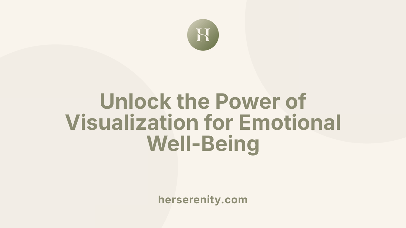 Unlock the Power of Visualization for Emotional Well-Being