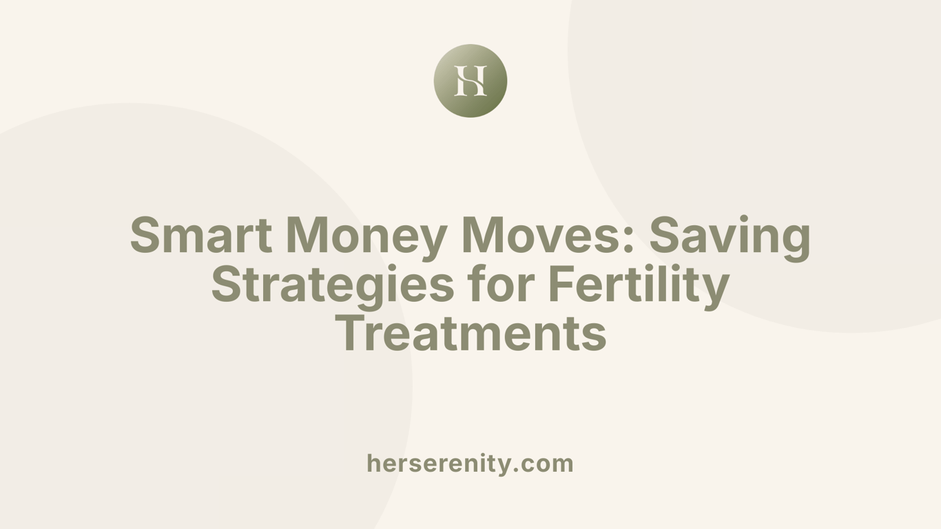 Smart Money Moves: Saving Strategies for Fertility Treatments