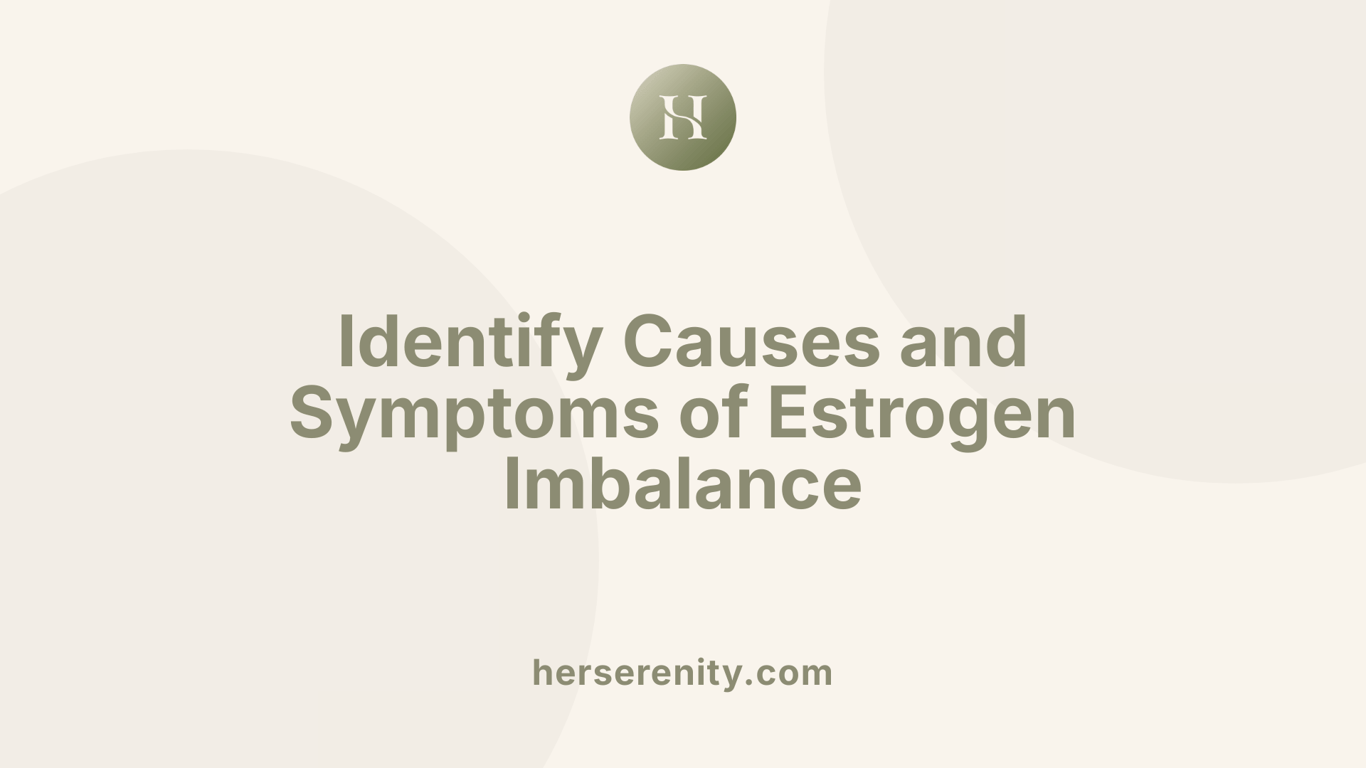 Identify Causes and Symptoms of Estrogen Imbalance