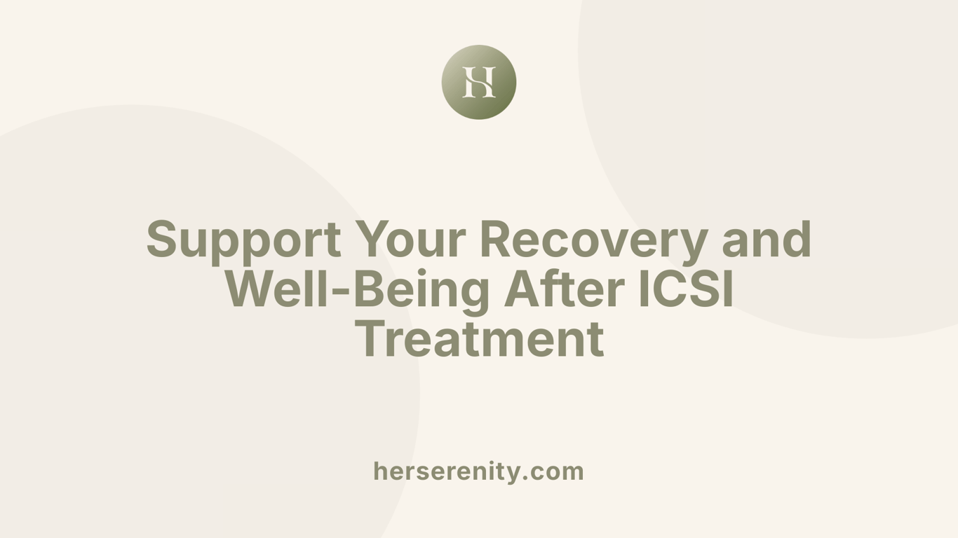 Support Your Recovery and Well-Being After ICSI Treatment
